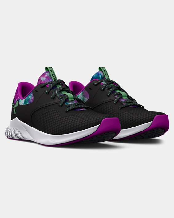 Under Armour Rubber Charged Aurora 2 Sneaker in Grey Save 3% Womens Trainers Under Armour Trainers 